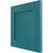Ekena Millwork 12"W x 12"H True Fit PVC Flat Panel Shutters Sample, Antigua SAMPLE-TFPFPAN - alternate 2